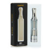 Aspire K1 BVC Tank with Pyrex glass and stainless steel drip tip