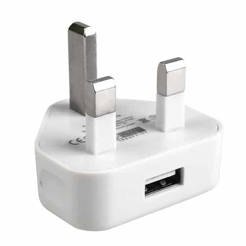 USB Wall Plug Adapter – compact and efficient charging solution with universal compatibility for smartphones, tablets, and USB-powered devices.