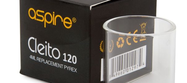 The Aspire Cleito 120 4ml Replacement Glass Tube has been designed to be used with the Aspire Cleito 120 Tank.