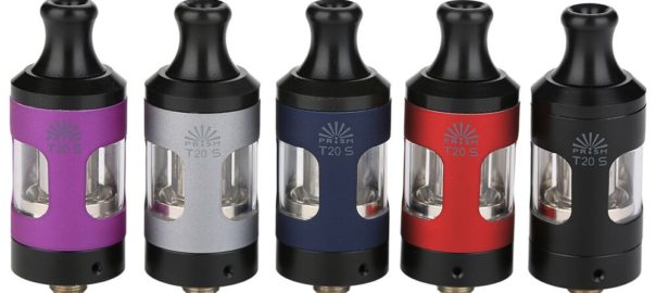 Innokin Endura T20s Tank, 2ml Capacity, 20.5mm Diameter, MTL Inhale, Stainless Steel Construction. Prism S 0.8 Ohm / 1.5 Ohm Coil Resistance