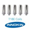 The Innokin T18E Replacement Coils are a selection of cross-compatible coils that can be used with a wide range of Innokin kits and tanks, these include the following:  Innokin T18X, T18II, T18E, T18E Pro and T22E tanks.