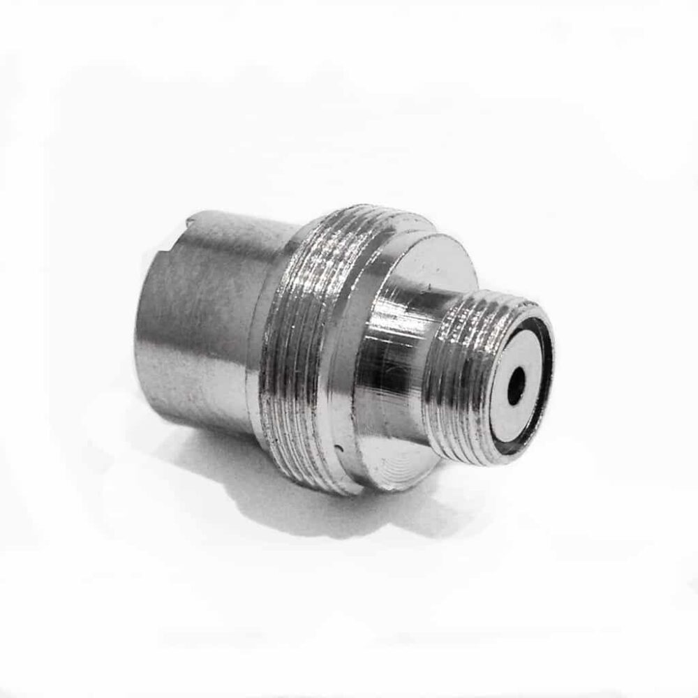 510 to eGo Adapter – durable, precision-engineered vape adapter allowing seamless connection between 510-threaded batteries and eGo-style tanks.