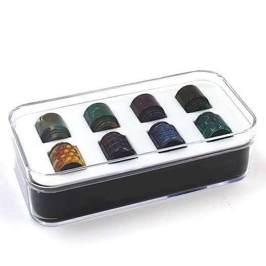 510 & 810 Resin Drip Tips - Box of 8