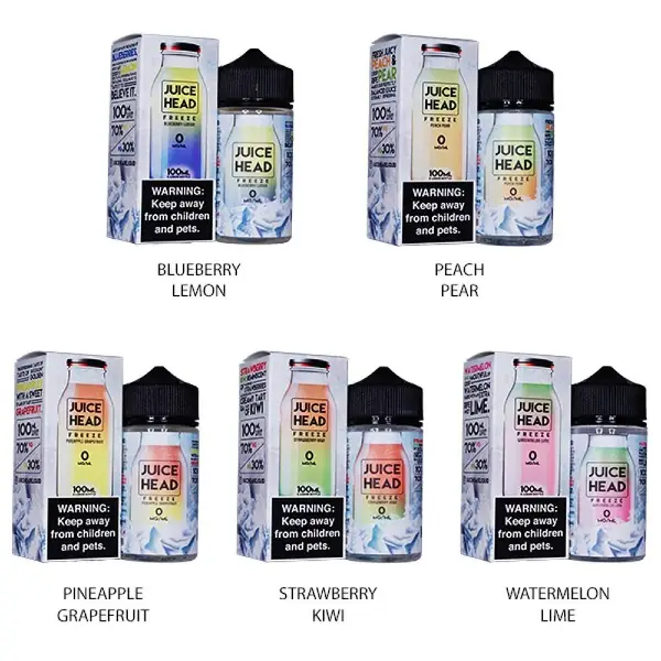 JUICE HEAD FREEZE SHORT FILL E-LIQUID