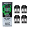Vaporesseo Luxe Q Replacement Pods - for use with the Vaporesso Luxe Q Pod Kit, Luxe Q2 Pod Kit & Luxe Q2 Special Edition Pod Kit. 2ml e-liquid capacity, fixed coil pods, available in pack of 2 or 4 pods.