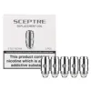 Innokin Sceptre Replacement Coils - compatible with the Innokin Sceptre 2 Pod Kit and Innokin Sensis pod kit. Available in: 1.2Ω, 0.5Ω, 0.65Ω, 0.25Ω, 0.6Ω 5x Pack 100% organic cotton RDL or MTL