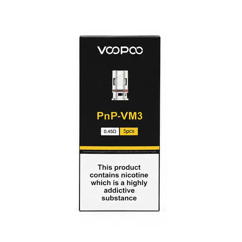 PnP-VM3 0.45 ohm Voopoo PnP VM3 0.45 ohm Replacement Coils