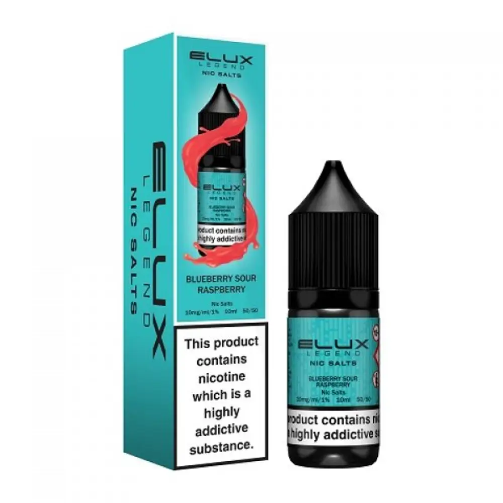 Elux Legend Nic Salt e-liquid Blueberry Sour Raspberry flavour