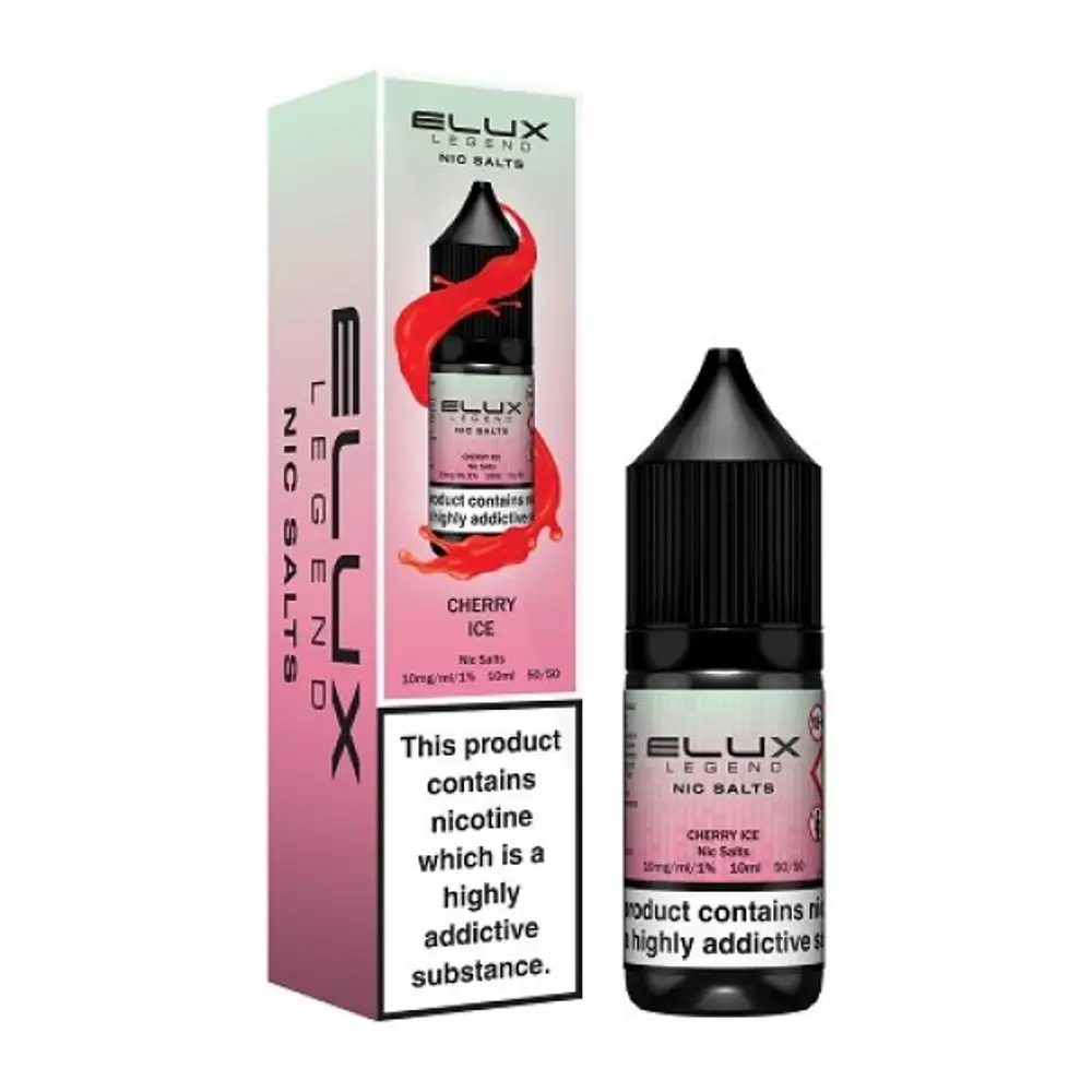 Elux Legend Nic Salt e-liquid Cherry Ice flavour