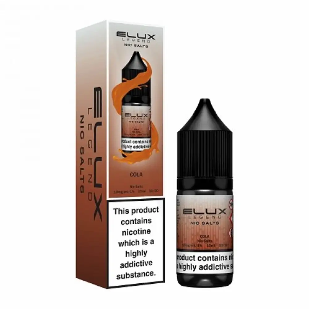 Elux Legend Nic Salt e-liquid Cola flavour