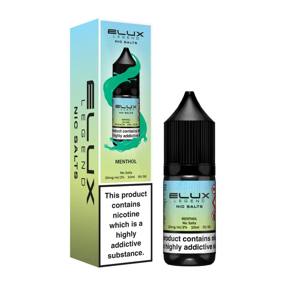Elux Legend Nic Salt e-liquid Menthol flavour