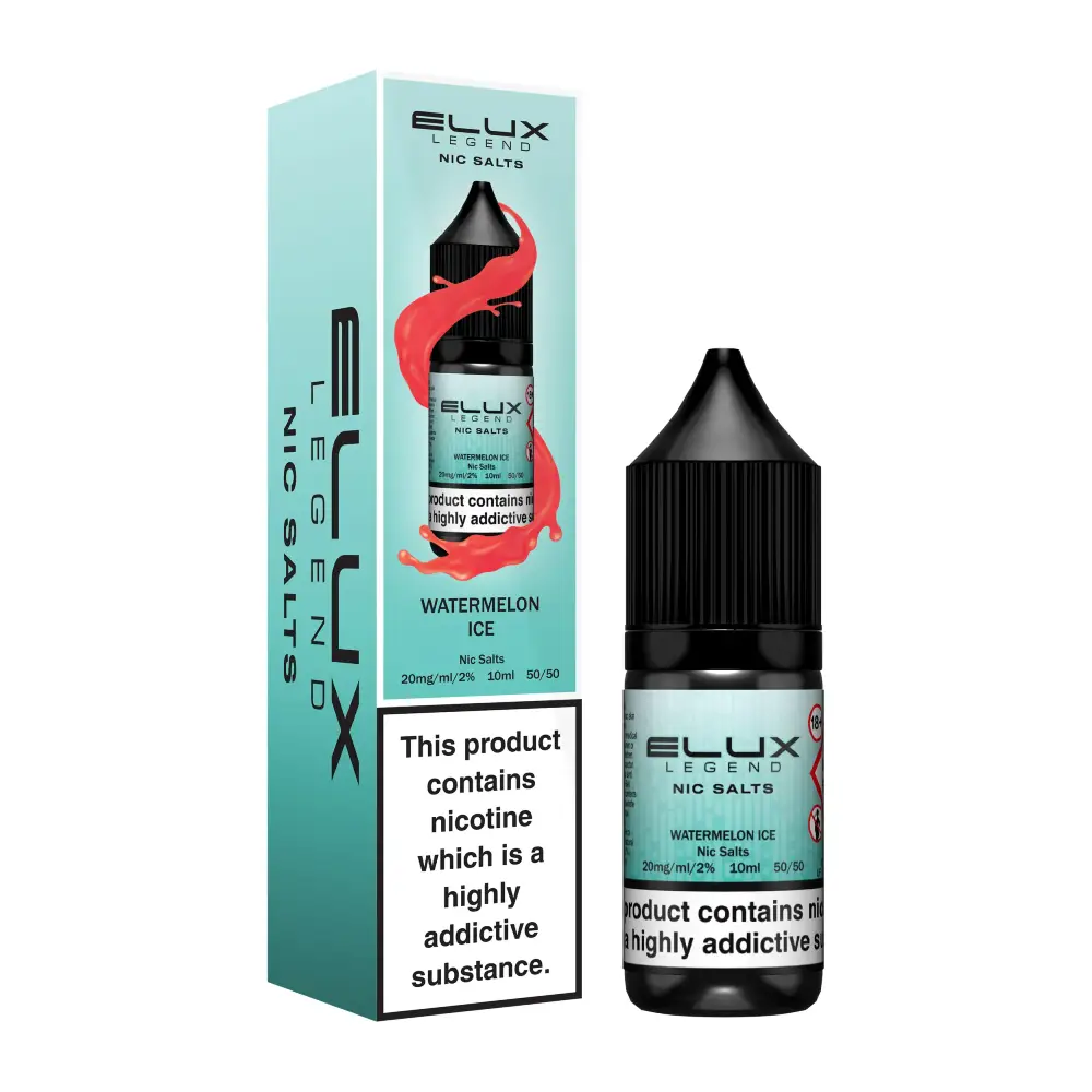 Elux Legend Nic Salt e-liquid Watermelon Ice flavour