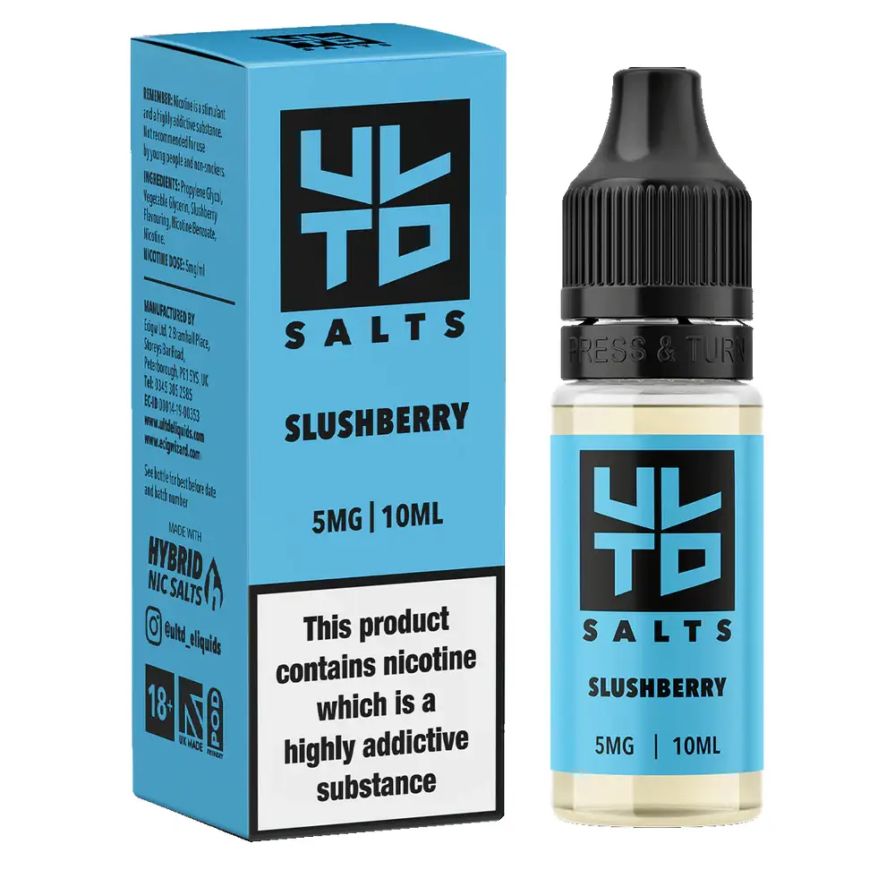 ULTD Nic Salts - Pack of 10 - Slushberry - 10MG
