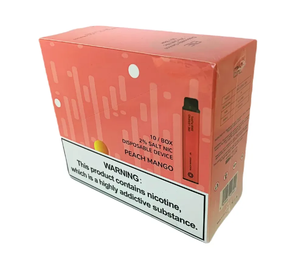 Elux Legend 3500 Peach Mango - Box of 10