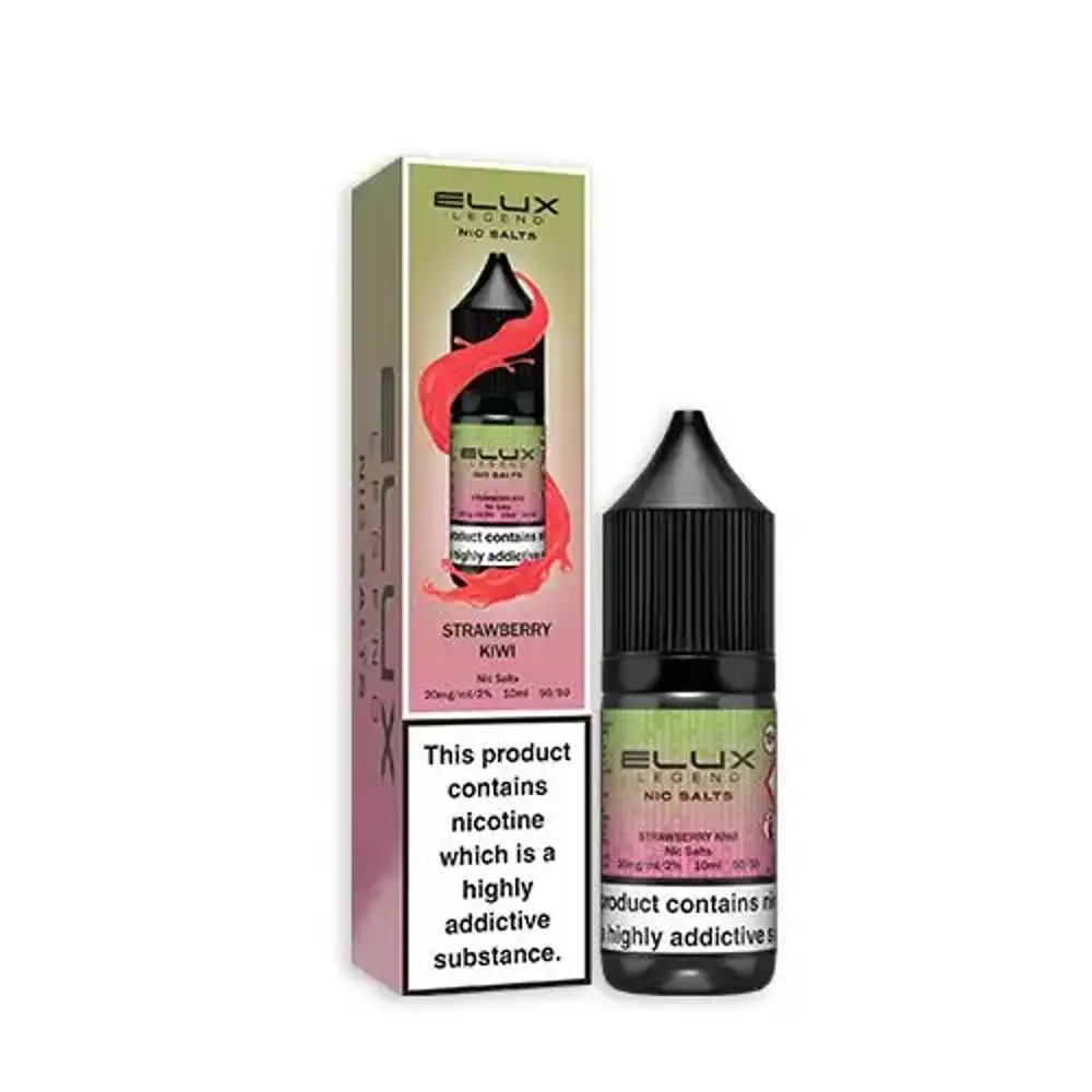 Elux Legend Nic Salt e-liquid Strawberry Kiwi flavour