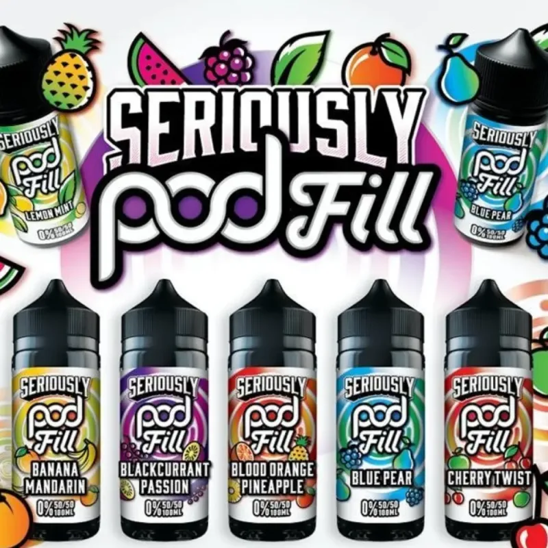 Doozy Seriously Pod Fill 100ml Shortfill E-Liquid