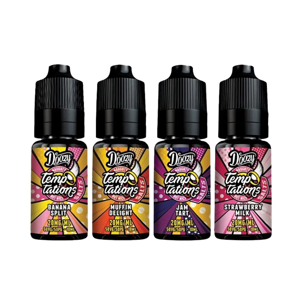 Doozy Temptations Nic Salts - Pack of 10
