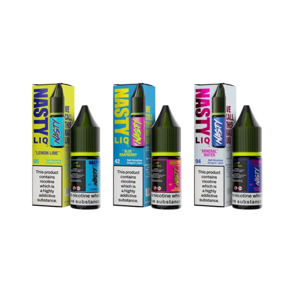Nasty Juice Nasty Liq Nic Salts - Pack of 10