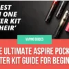 Discover why the Aspire PockeX vape kit is one of the most popular starter kits on the market in this comprehensive guide.