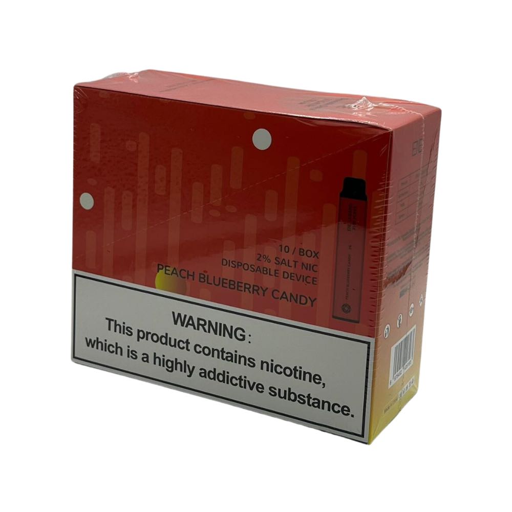 ELUX LEGEND 3500 PEACH BLUEBERRY CANDY BOX OF 10