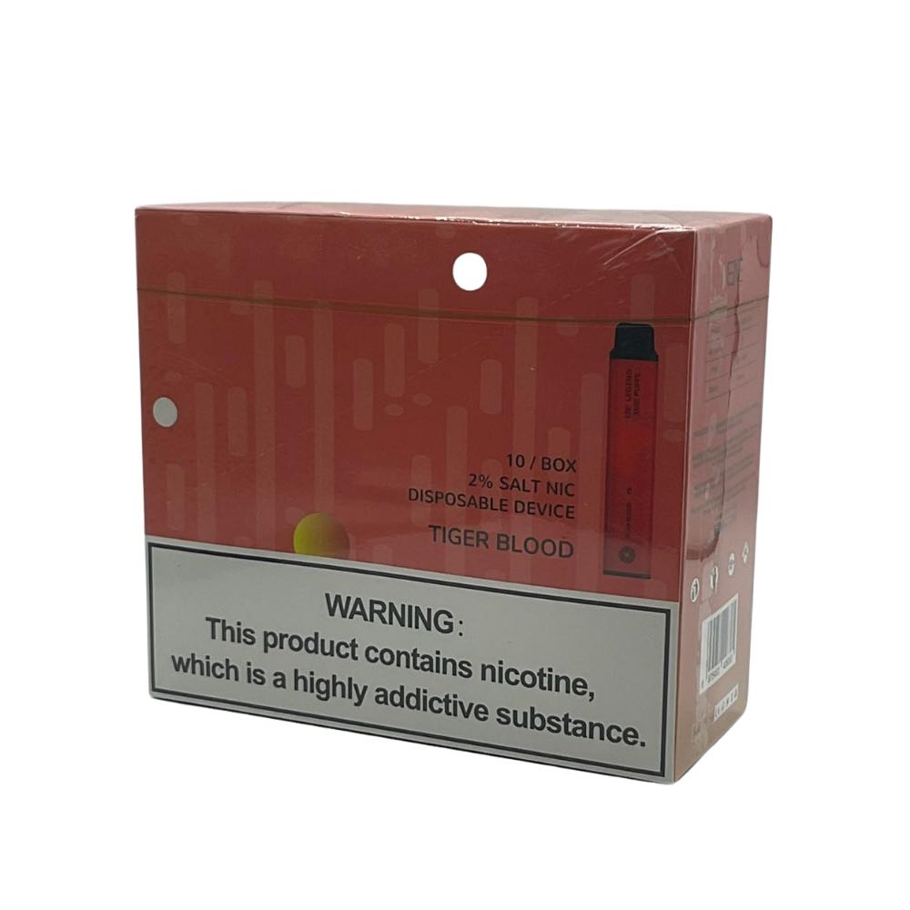 ELUX LEGEND 3500 TIGER BLOOD BOX OF 10