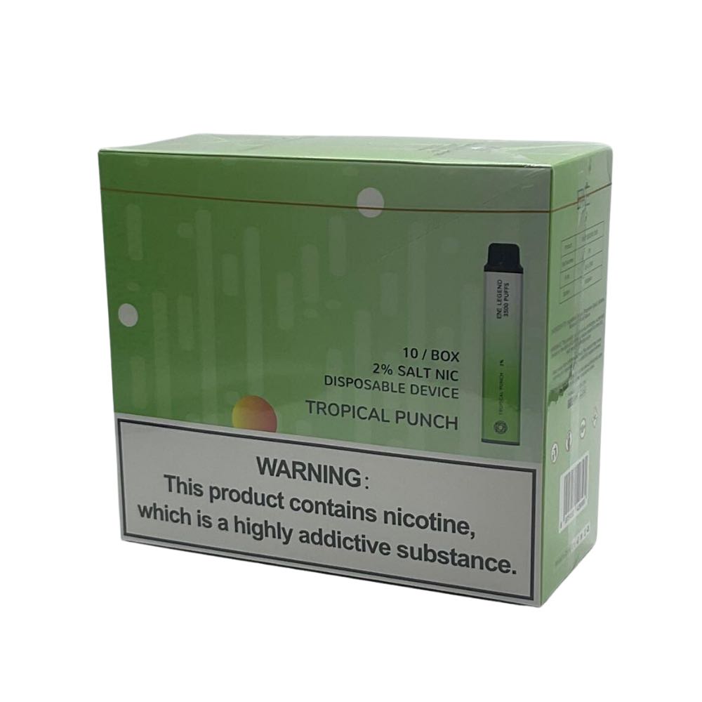 ELUX LEGEND 3500 TROPICAL PUNCH BOX OF 10