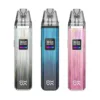 The OXVA Xlim Pro Pod Kit is a slim, compact kit available in a range of colours, featuring a 1000mAh battery and up to 30W power, includes two top filling Xlim V3 pods and is also compatible with the V2 pods.