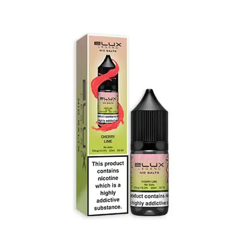 Elux Legend Nic Salt e-liquid Cherry Lime flavour
