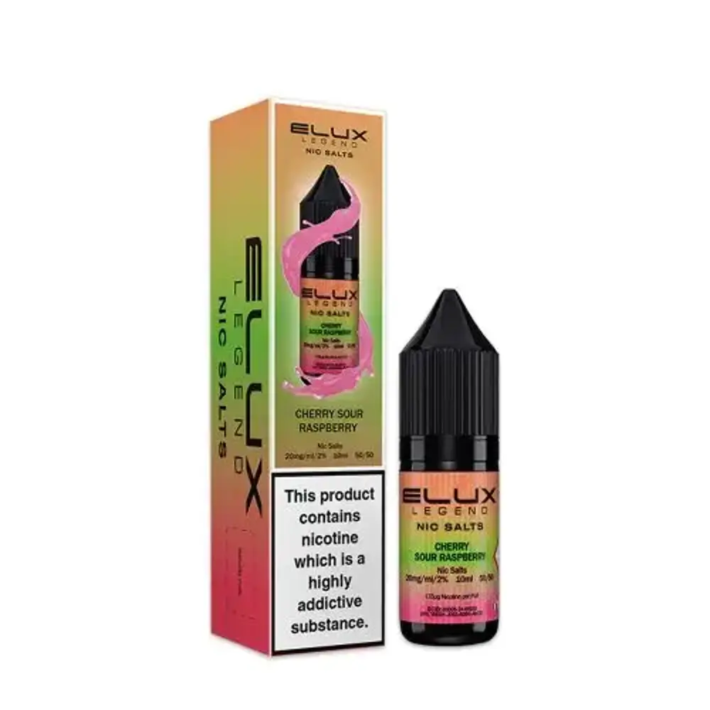 Elux Legend Nic Salt e-liquid Cherry Sour Raspberry flavour