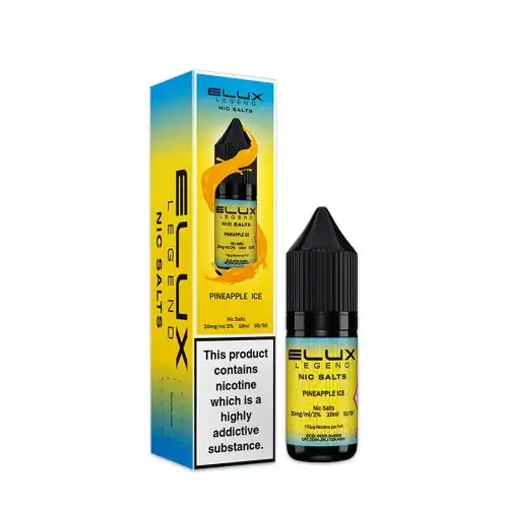 Elux Legend Nic Salt e-liquid Pineapple Ice flavour