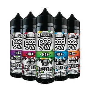 Doozy Seriously Pod Fill MAX 50ml Shortfill E-Liquid