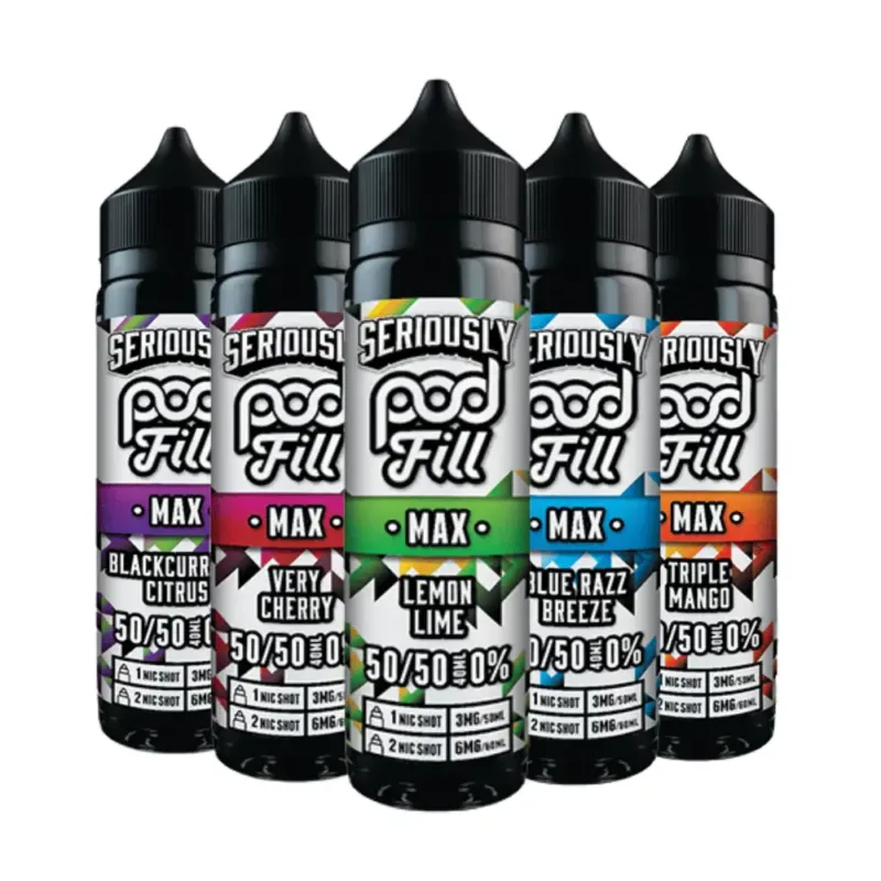 Doozy Seriously Pod Fill MAX 50ml Shortfill E-Liquid