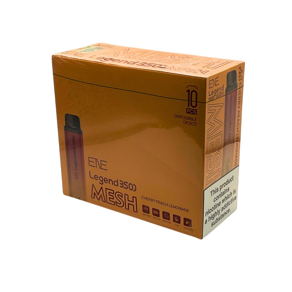 ELUX LEGEND 3500 MESH CHERRY PEACH LEMONADE BOX OF 10 AT AN UNBEATABLE PRICE!