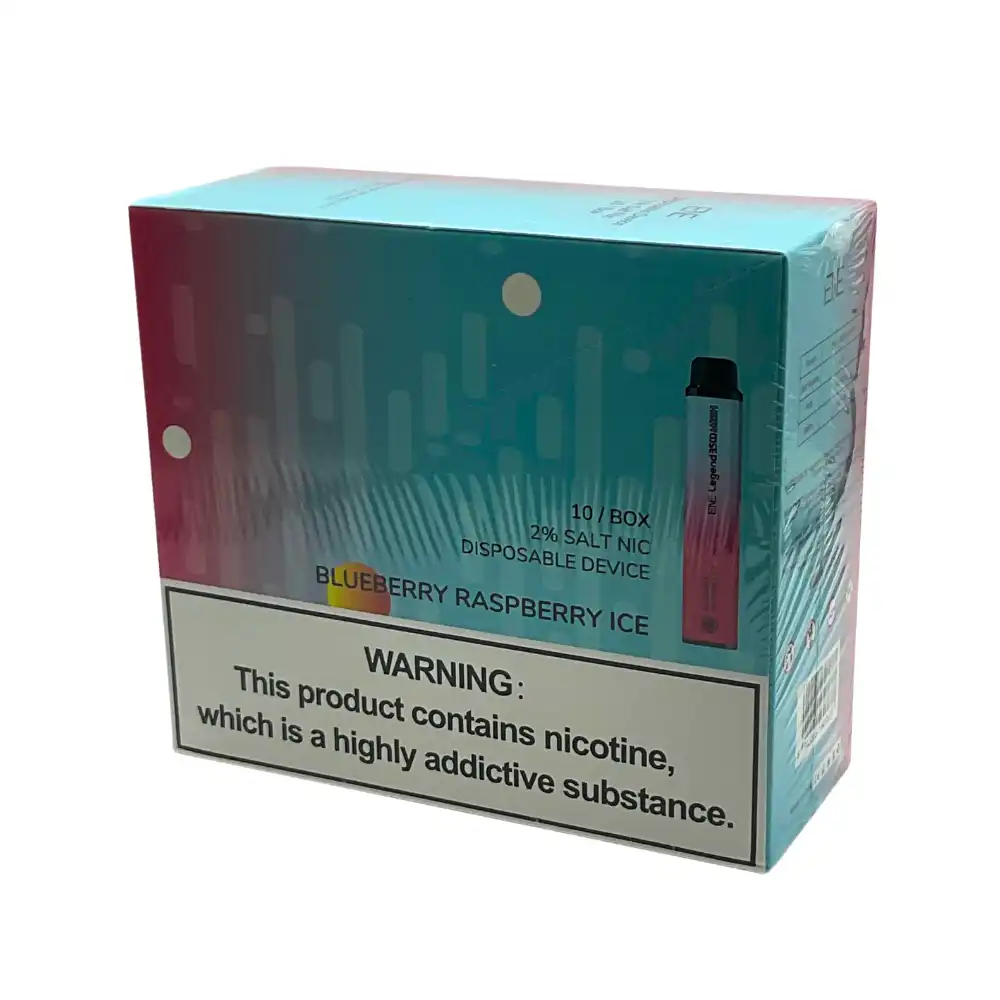 Elux ENE Legend 3500 Mesh Blueberry Raspberry Ice Box of 10