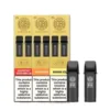 Gold Bar Reload Pre-Filled Pods - Pack of 2 for use with the Gold Bar Pre-filled Pod Kit, 2ml e-liquid, up to 600 puffs per pod. Excellent value!