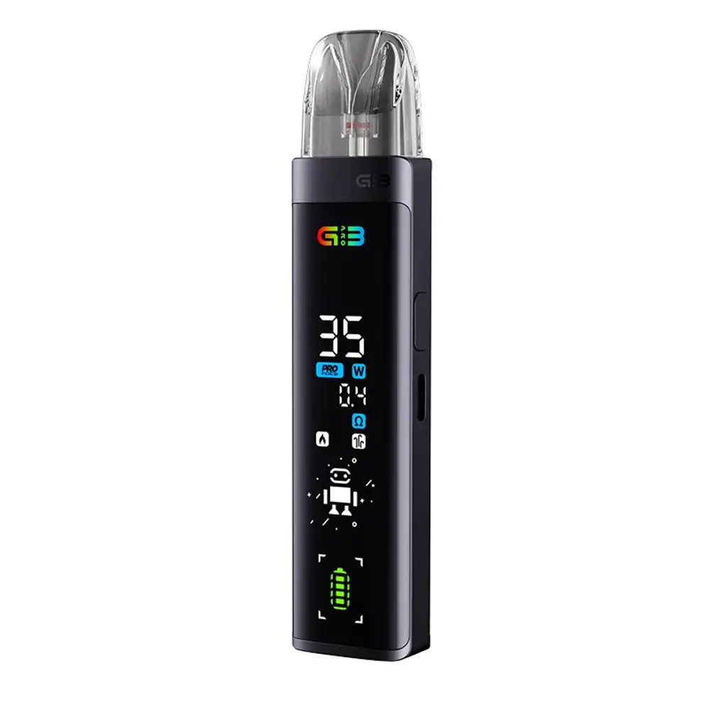 Uwell Caliburn G3 Pro Pod Kit - Space Gray 1000mAh Built-in Battery 5-35W Power Output OLED Screen Dual Activation System (Button & Draw-Activated) 2ml E-liquid Capacity Excellent Price!
