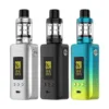 Vaporesso GEN 200 Vape Kit iTank 2 Edition 5 - 220W Output Range Requires Dual 18650 Batteries (Sold Separately) AXON Chipset Multiple Vaping Modes 2ml E-Liquid Capacity Slide Top Filling Design Adjustable Airflow Available at an excellent price!