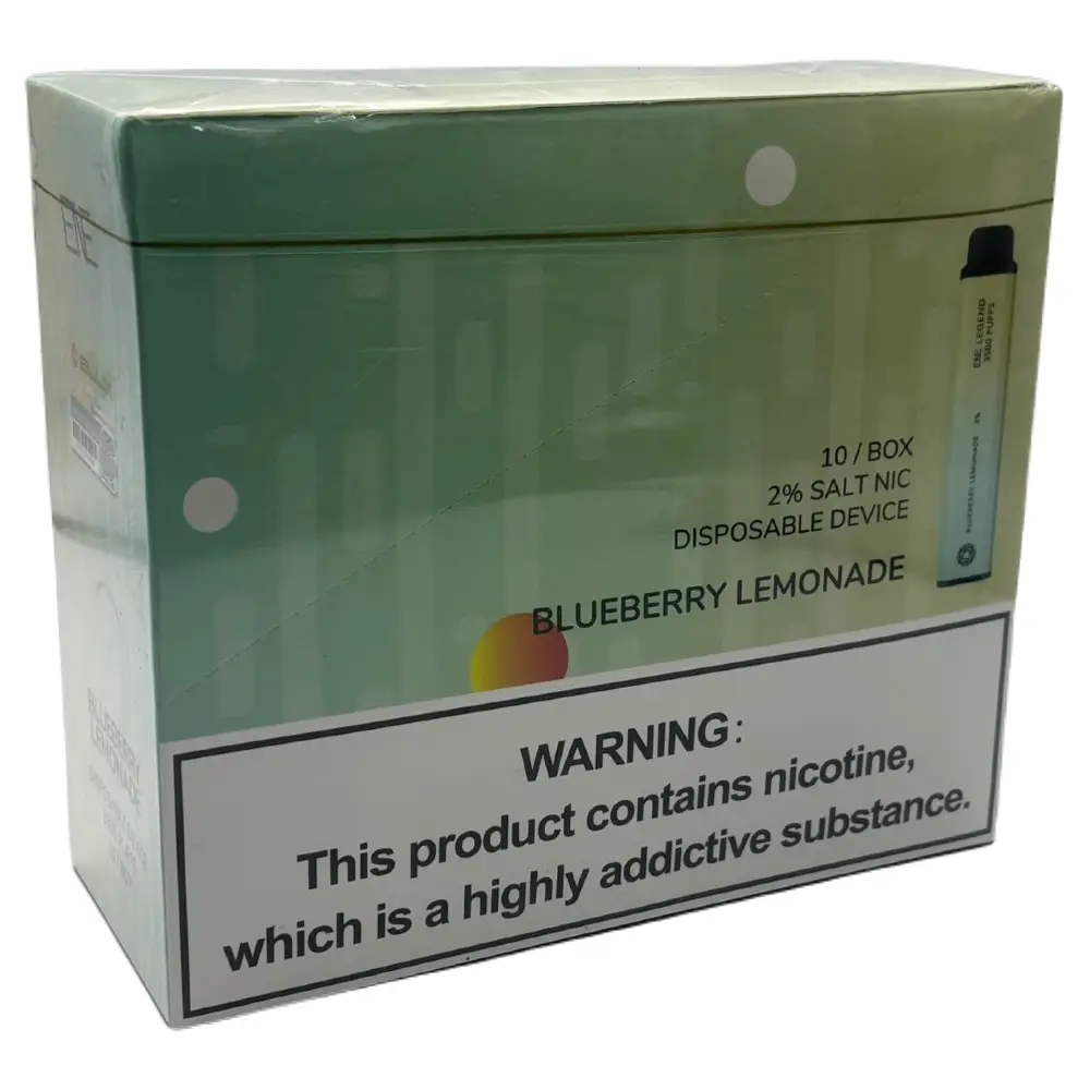 Elux ENE Legend 3500 - Box of 10 Blueberry Lemonade