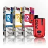 IVG Pro 12 Pre-Filled Pod Kit 1000mAh Battery Up To 10000 Puffs 20mg/ml Nicotine USB Type C Battery Level Indicator Mesh Coil 2ml Pod + 10ml Refill Container TPD Compliant Available at an excellent price!