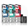 IVG Pro 12 Pre-Filled Pods & Refill Containers For Use With IVG Pro 12 Pre-Filled Vape Kit 2ml Prefilled Pod 10ml Refill Container 20mg Nic Salt Up To 10,000 Puffs Available at an excellent price!