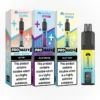 Hayati Pro Max Plus 6000 Pre Filled Disposable Vape Kit 850mAh Rechargeable Battery Up to 6000 puffs 2ml Prefilled Pod 10ml Auto-Refill Container 20mg (2%) Nicotine Strength MTL Style Vaping Inhale Activated Digital Screen Compatible With Hayati Pro Max Plus Replacement Pods