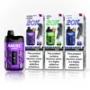 Vapes Bars Angel 20K Pre-Filled Disposable Vape Kit 850mAh Built-in Battery 20mg Nicotine Salt Up To 20000 Puffs 2 x 2ml Removable Pre-filled Pods 2 x  10ml Refill Containers