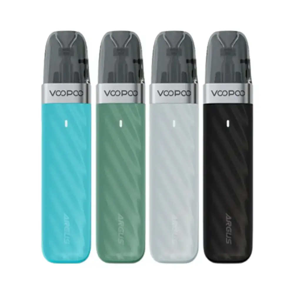 Voopoo Argus Z2 Pod Kit - 1500mAh Built-In-Battery 5-20W Power Output MTL & RDL Pod Vape Kit Battery Indicator Light Fixed Airflow System Compatible With Voopoo Argus Pods USB-C Charging