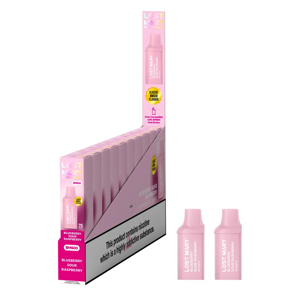Lost Mary BM600 Prefilled Pods - Box of 10