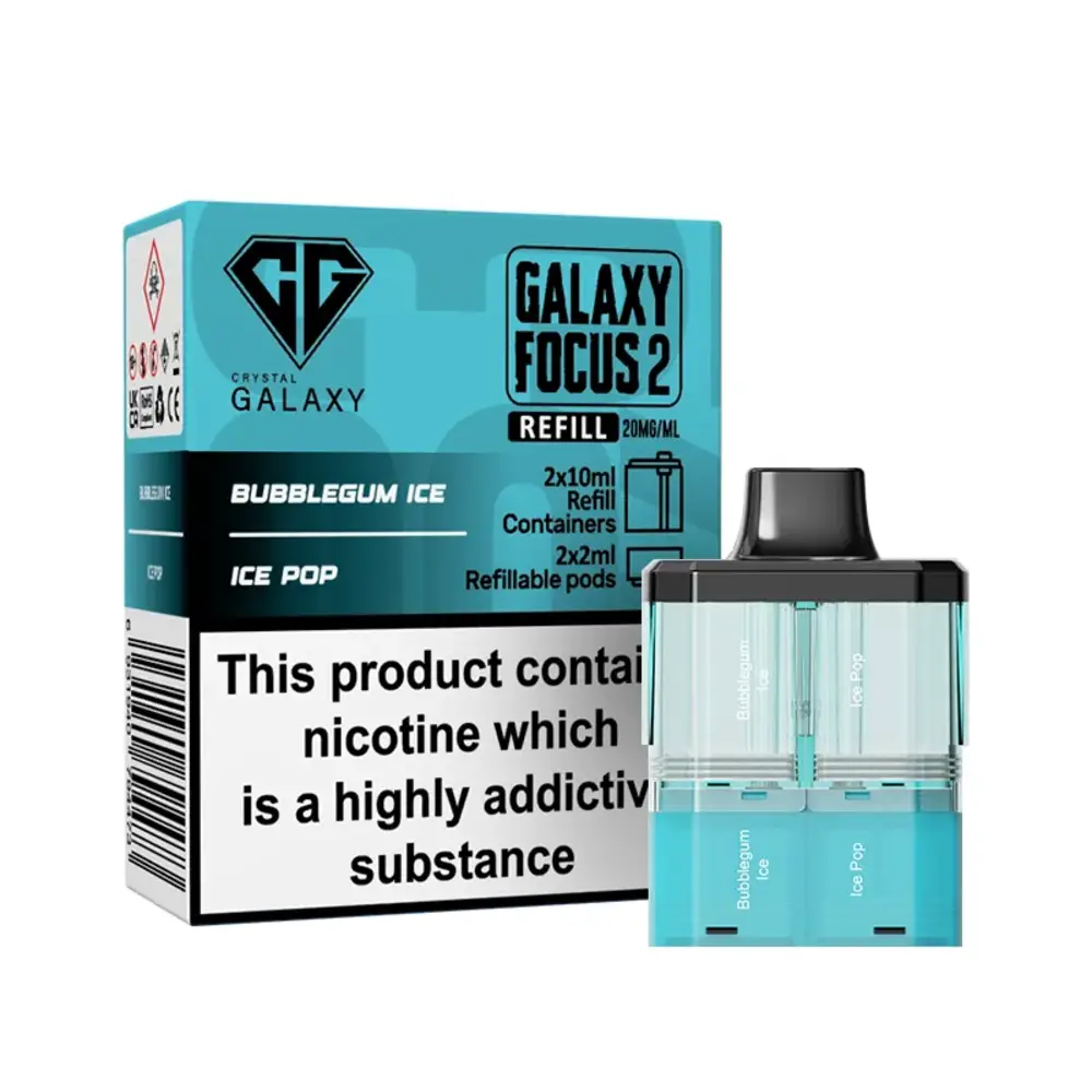 Crystal Galaxy Focus 2 30K Pre-Filled Pods Crystal Galaxy Focus 2 30K Pre-Filled Pods