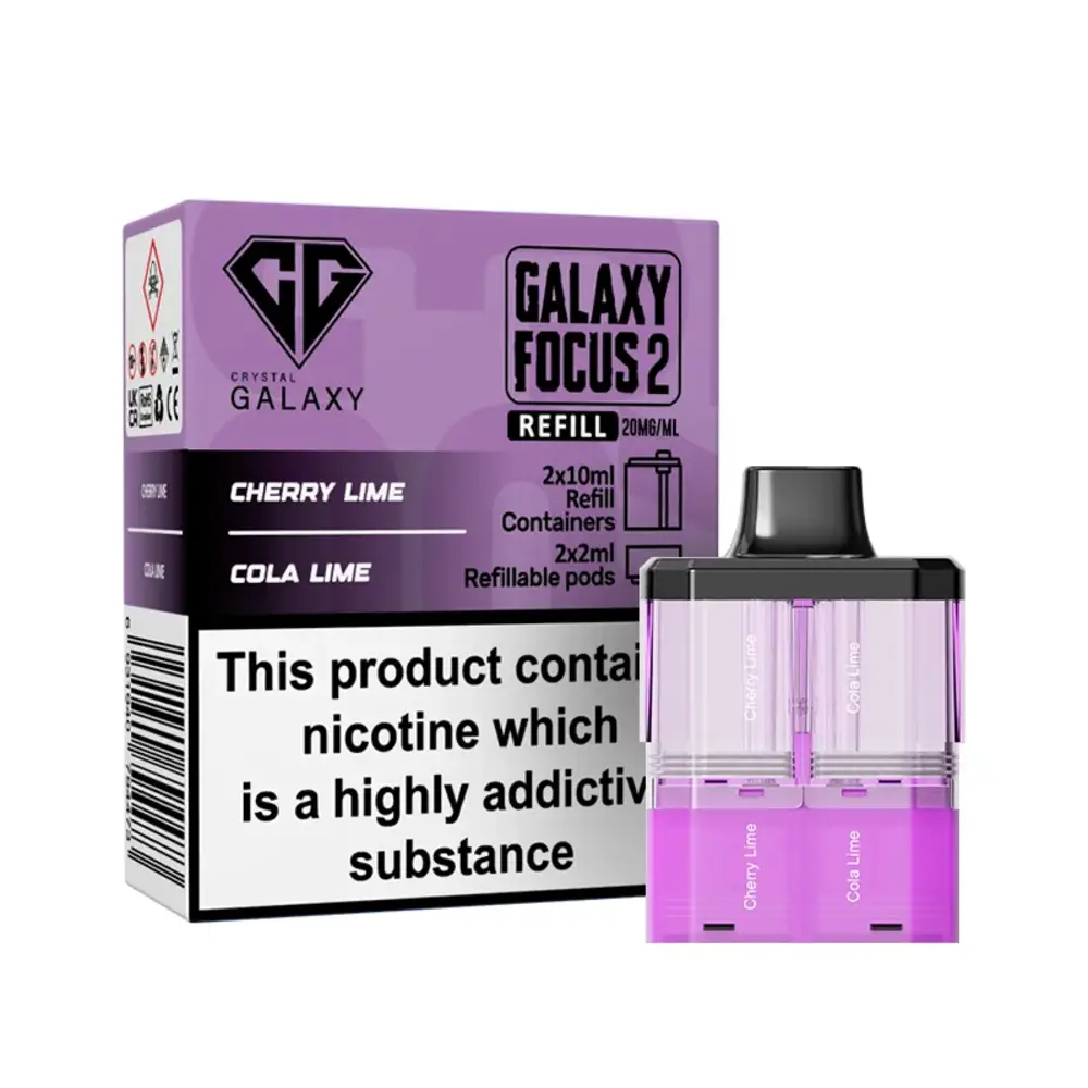 Crystal Galaxy Focus 2 30K Pre-Filled Pods Crystal Galaxy Focus 2 30K Pre-Filled Pods