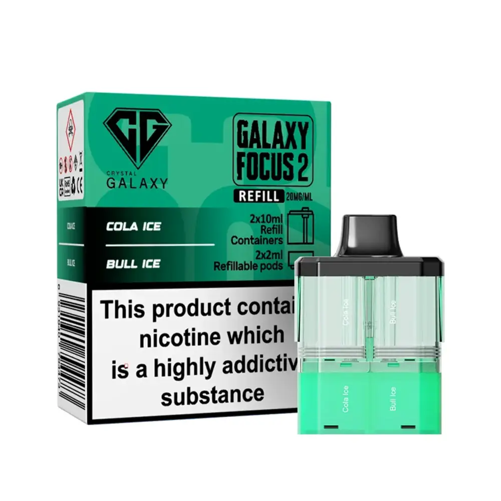 Crystal Galaxy Focus 2 30K Pre-Filled Pods Crystal Galaxy Focus 2 30K Pre-Filled Pods