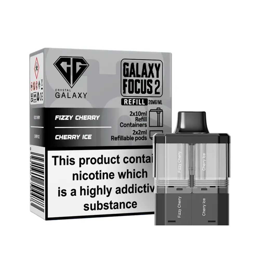 Crystal Galaxy Focus 2 30K Pre-Filled Pods Crystal Galaxy Focus 2 30K Pre-Filled Pods