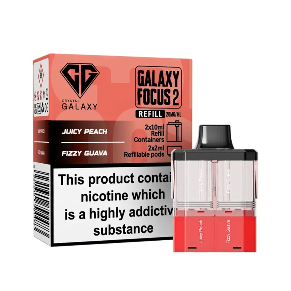 Crystal Galaxy Focus 2 30K Pre-Filled Pods Crystal Galaxy Focus 2 30K Pre-Filled Pods