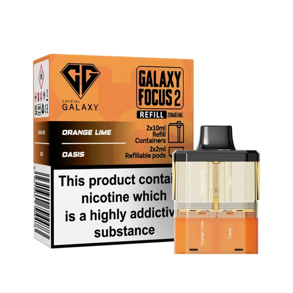 Crystal Galaxy Focus 2 30K Pre-Filled Pods Crystal Galaxy Focus 2 30K Pre-Filled Pods